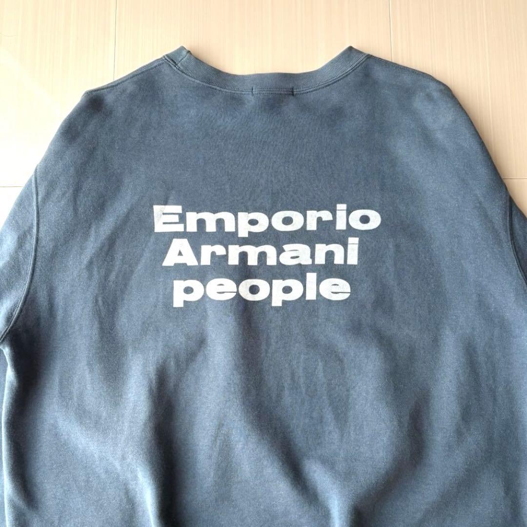 EMPORIO ARMANI 90s ヴィンテージ スウェット トレーナー L