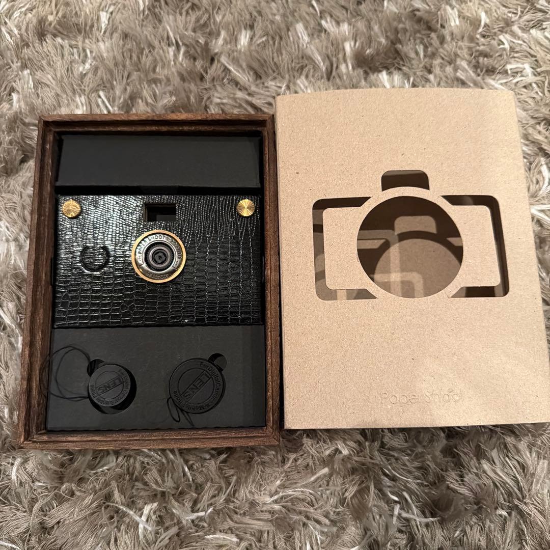 PaperShoot(ペーパーシュート) カメラセット レザー　ジャンク品