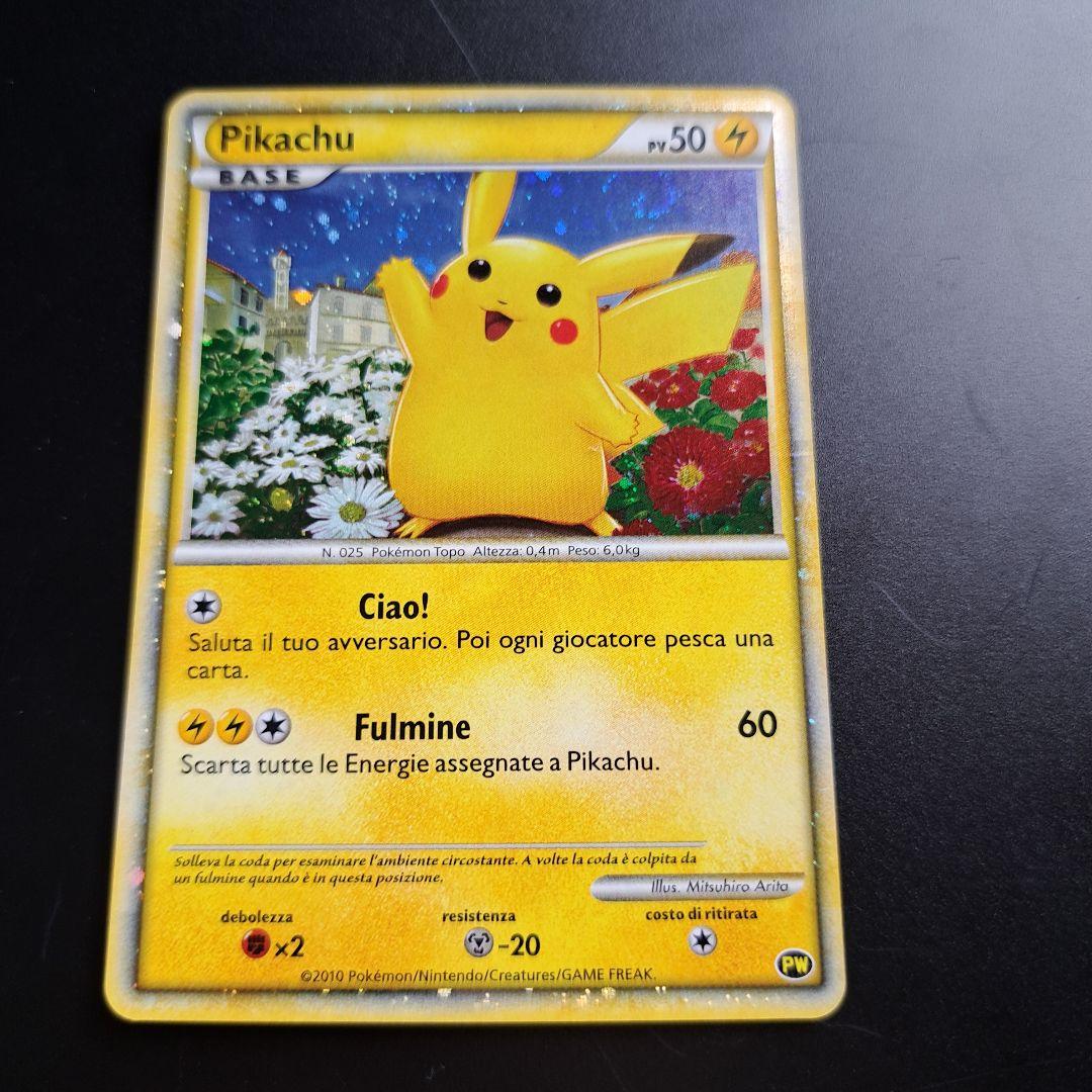 11 ポケモンカード イタリア CIAO! ピカチュウ ワールド 希少 プロモ