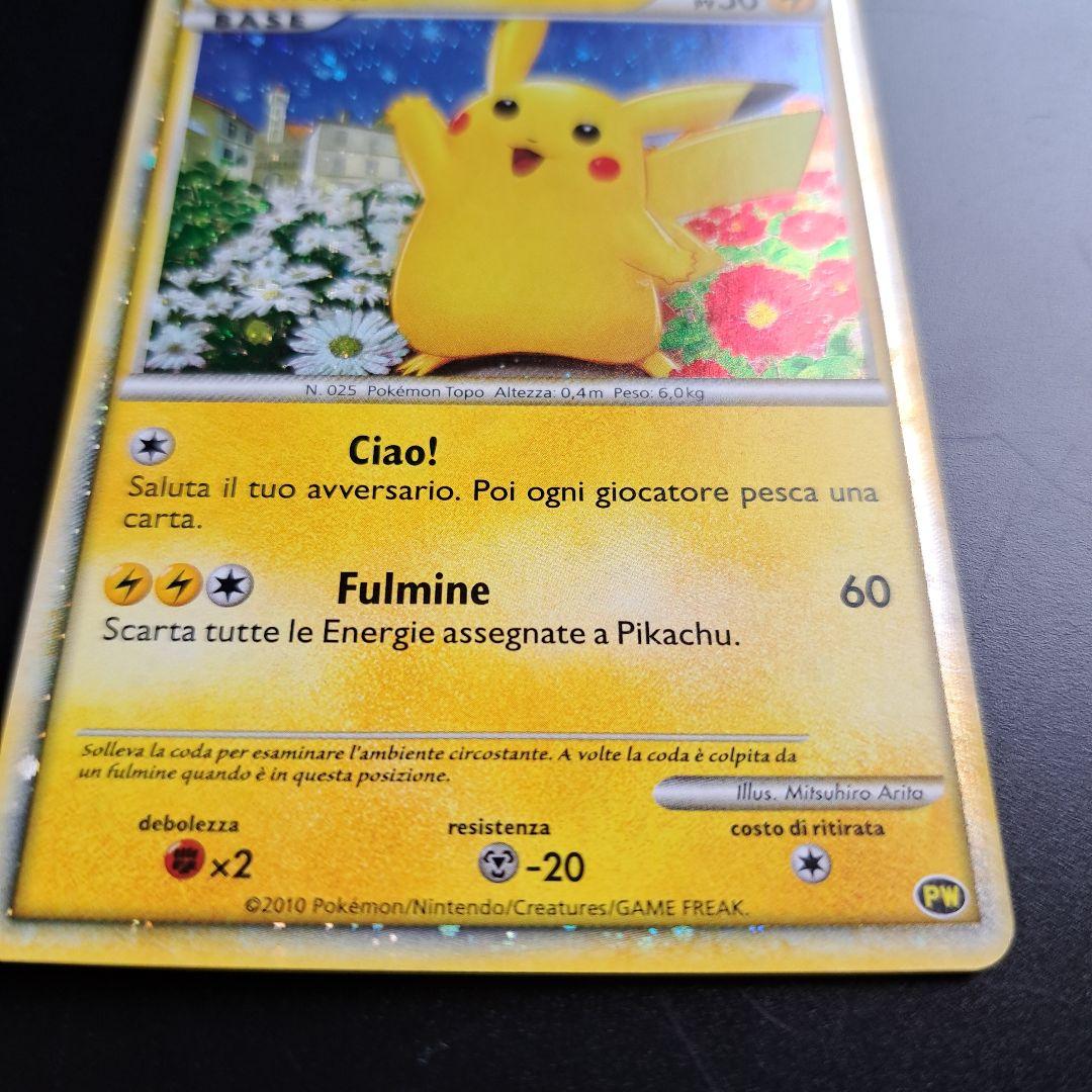 11 ポケモンカード イタリア CIAO! ピカチュウ ワールド 希少 プロモ