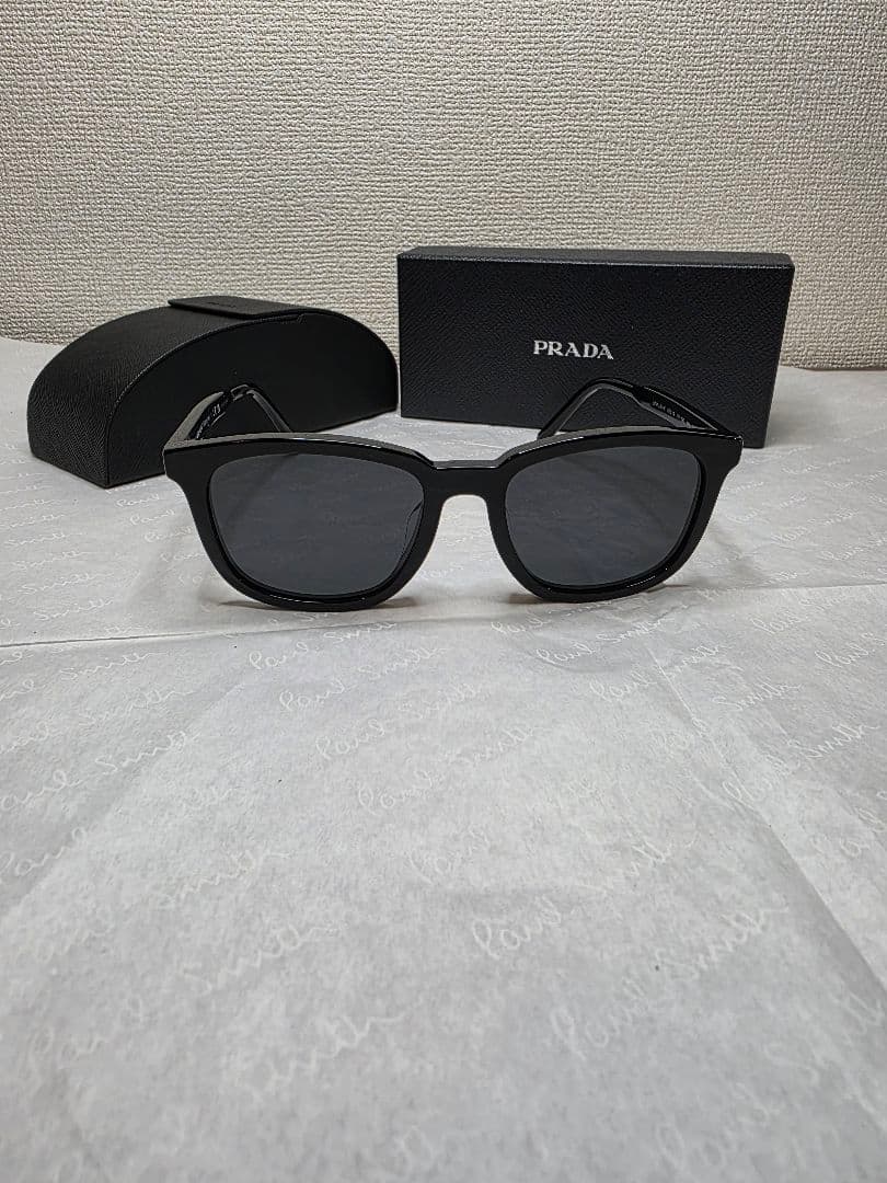 PRADA プラダ　ブラック サングラス　本物