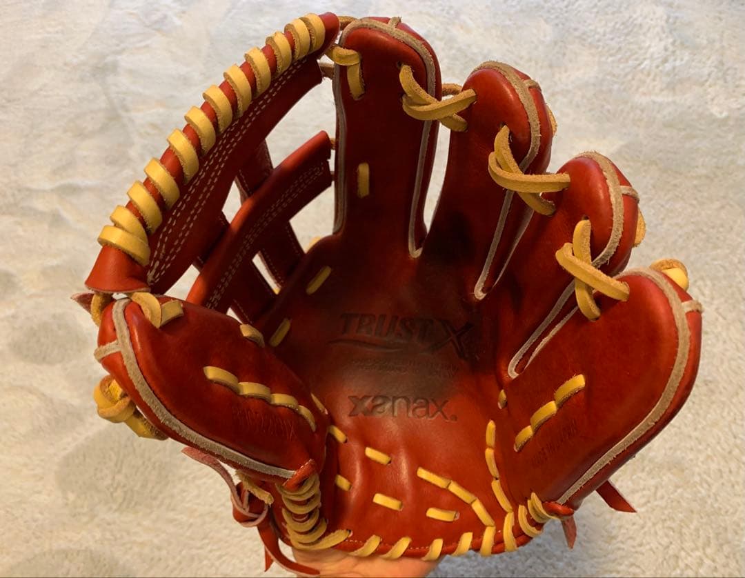 【値下げ】ザナックスXanax Trust X 硬式グローブ内野手用