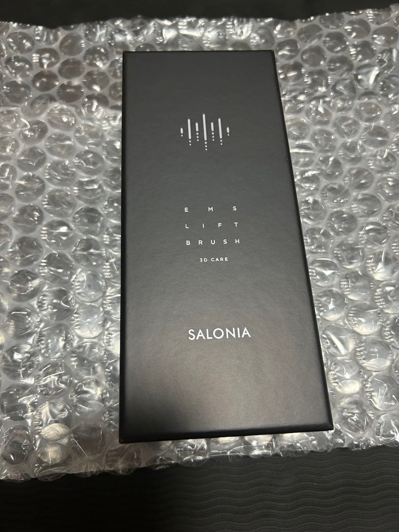[上位モデル]サロニア EMSリフトブラシ 3Dケア SAL24305BK