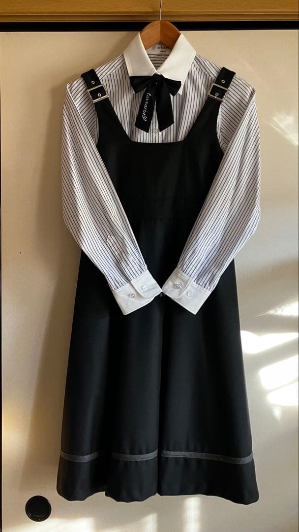 【美品】 arisana アリサナ 黒 スーツ 160 卒服 女の子 5点セット