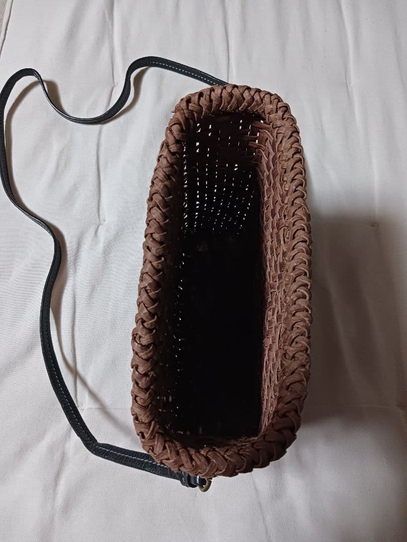 【未使用】山葡萄かごショルダーバック 国産