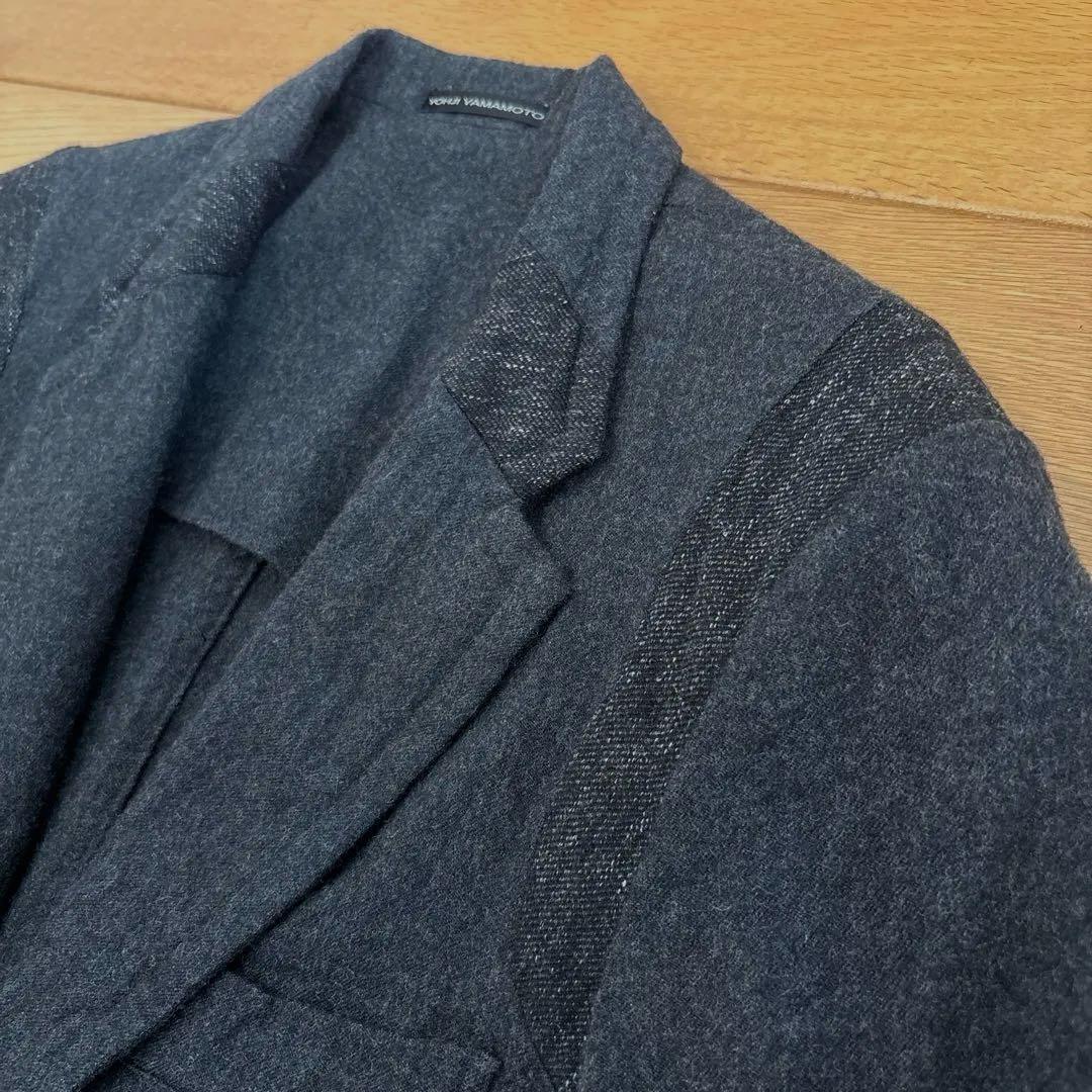 【希少】Y's for men　ウール　 2ボタン　テーラードジャケット