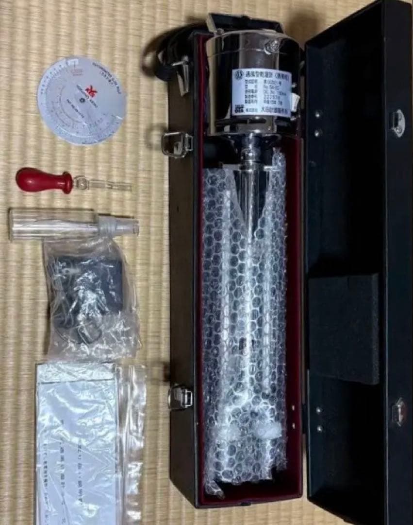 新品未使検定品　大田計器製　アスマン通風温湿度計