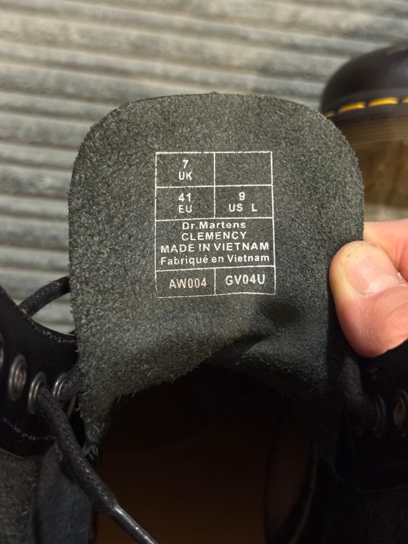f*i様 ドクターマーチン ALDERSTONE 8ホール 26cm アメリカで
