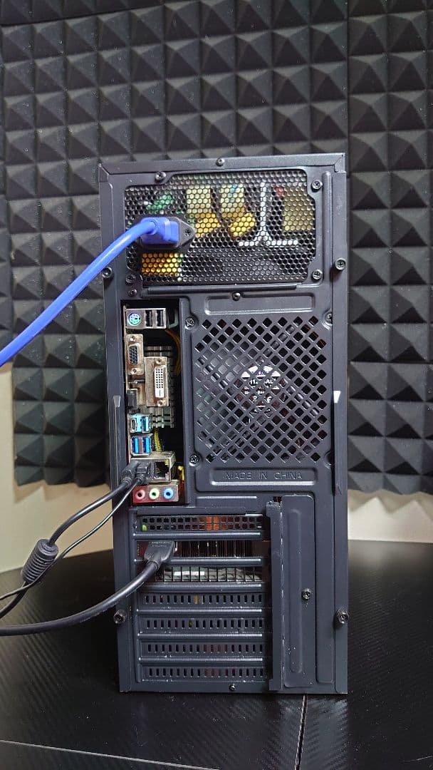 ゲーミングPCフルセット ryzen5 gtx1060同等 SSD240+1TB