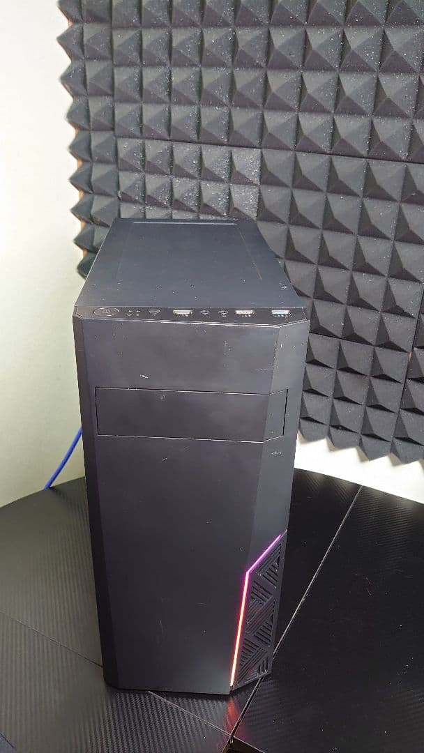 ゲーミングPCフルセット ryzen5 gtx1060同等 SSD240+1TB