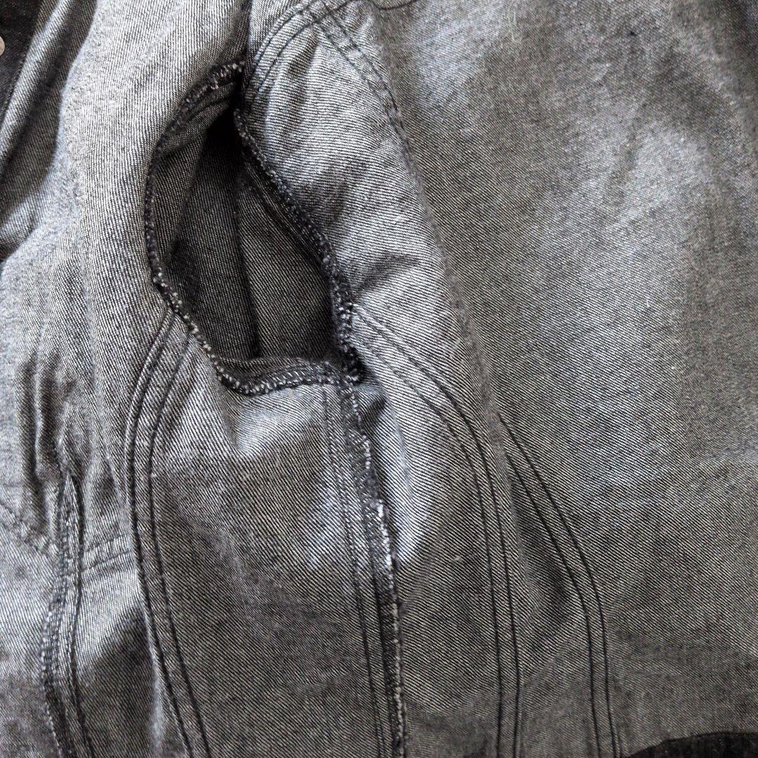 も*ぐ様 ブラックデニムジャケット