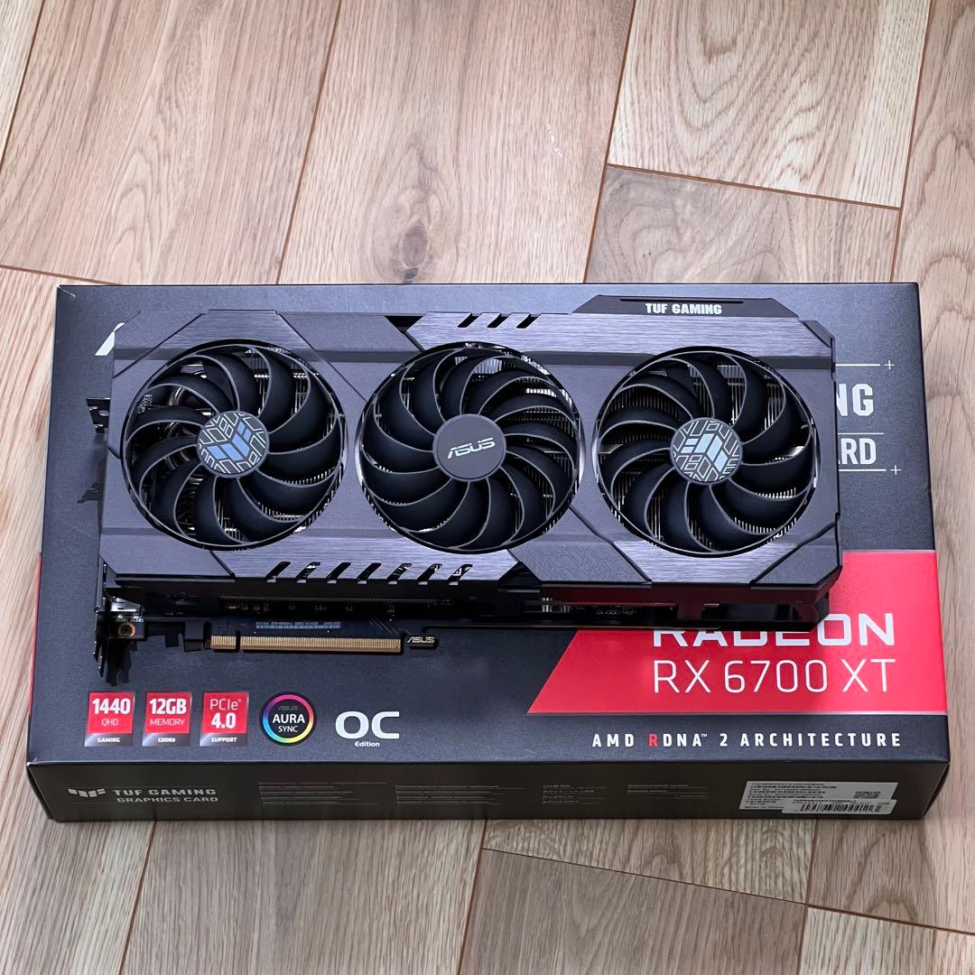 グラフィックボード・グラボ・ビデオカード ASUS TUF Radeon RX 6700 XT 12GB