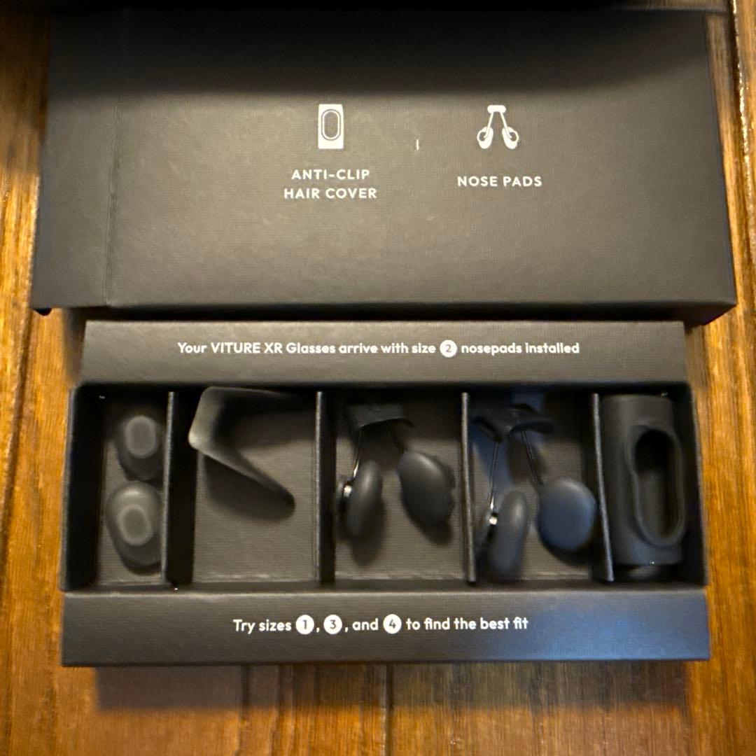 VITURE Pro XRグラスとUSB-C XR CHAGINGアダプタ