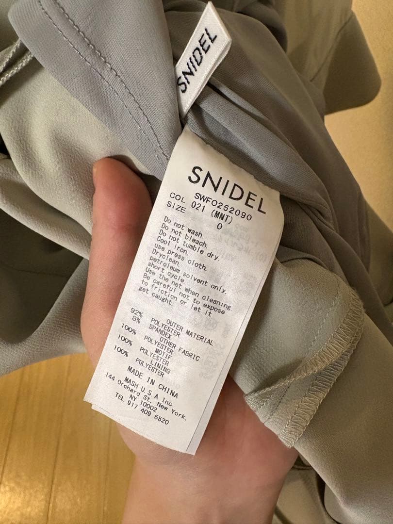 ダブルカラーマーメイドドレス