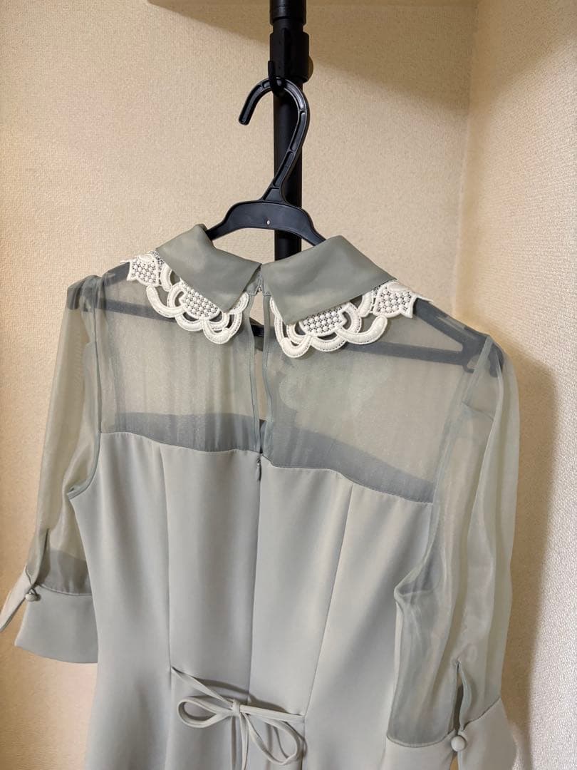 ダブルカラーマーメイドドレス