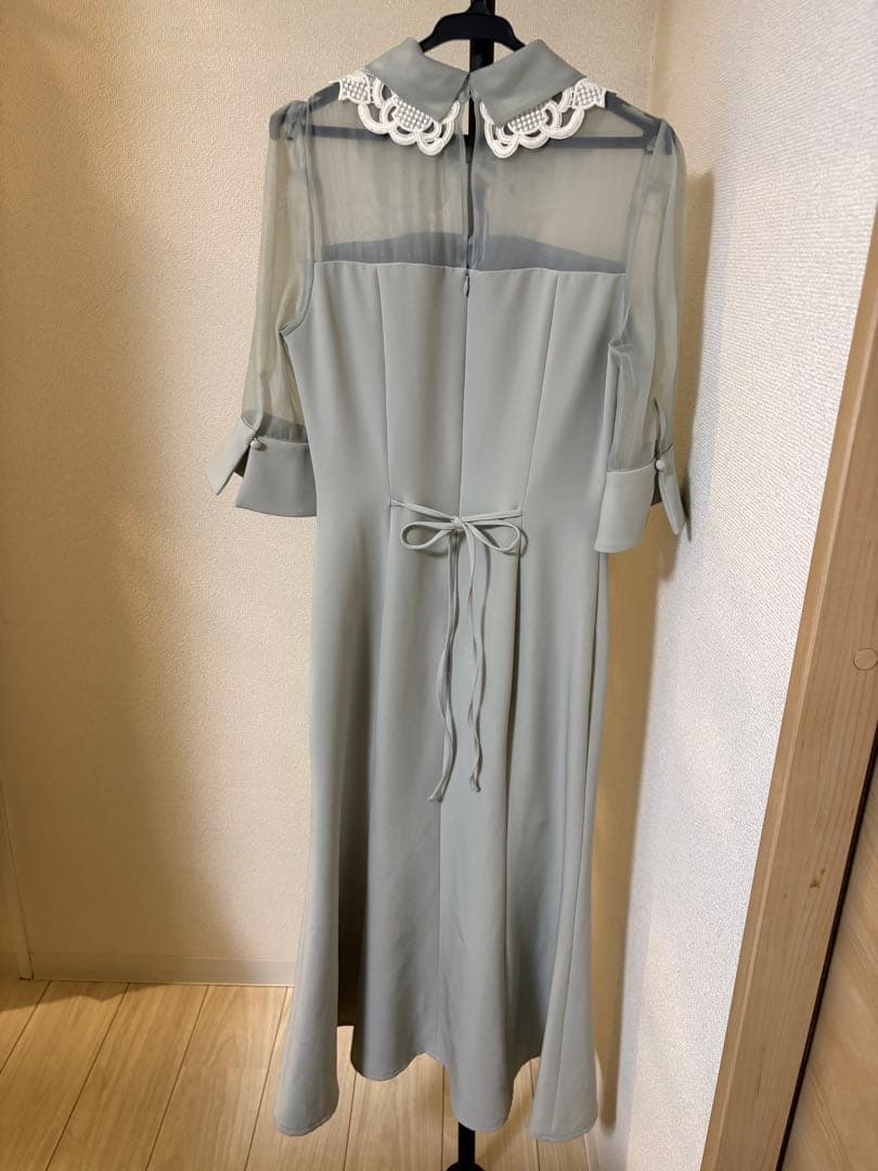 ダブルカラーマーメイドドレス