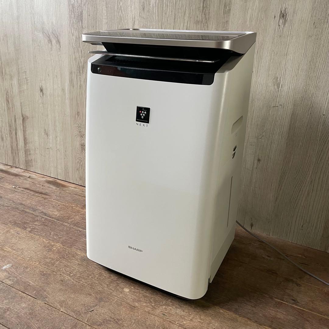 ②SHARP 加湿空気清浄機 KI-NP100-W プラズマクラスターNEXT