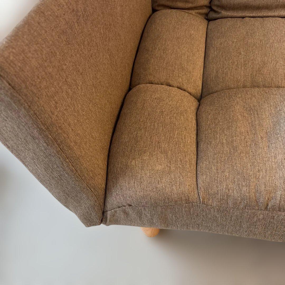 ベージュ✴︎1人掛けソファ