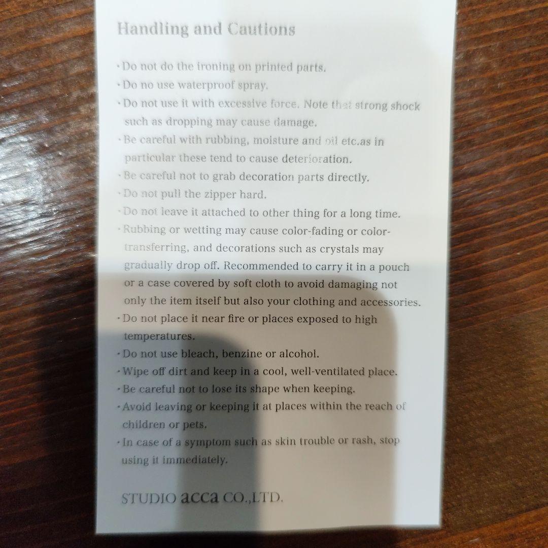 acca ニューコラーナクリップ　M パールホワイト