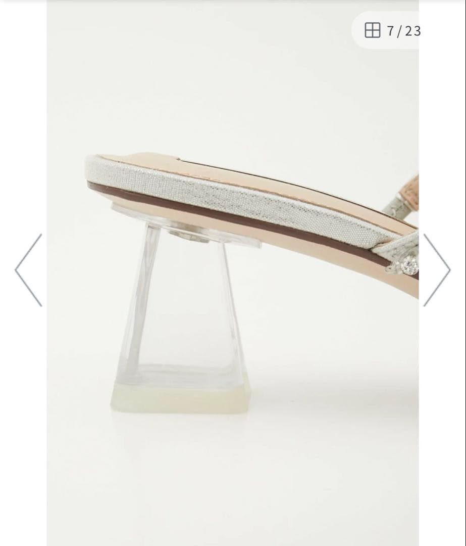 【新品未使用・完売品】staccato ミュールサンダル22cm