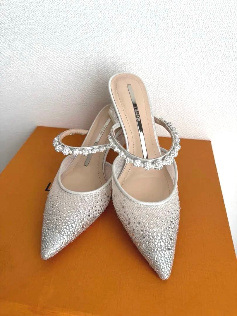 【新品未使用・完売品】staccato ミュールサンダル22cm