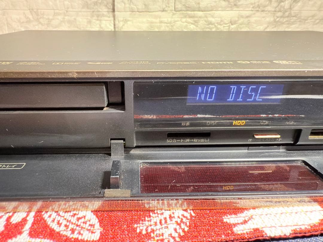 maxell BD iVDR レコーダー BIV-TW1000／純正リモコン