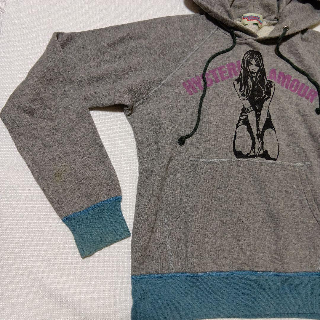 HYSTERIC GLAMOUR★ヒステリックグラマー★灰★パーカー★男女兼用