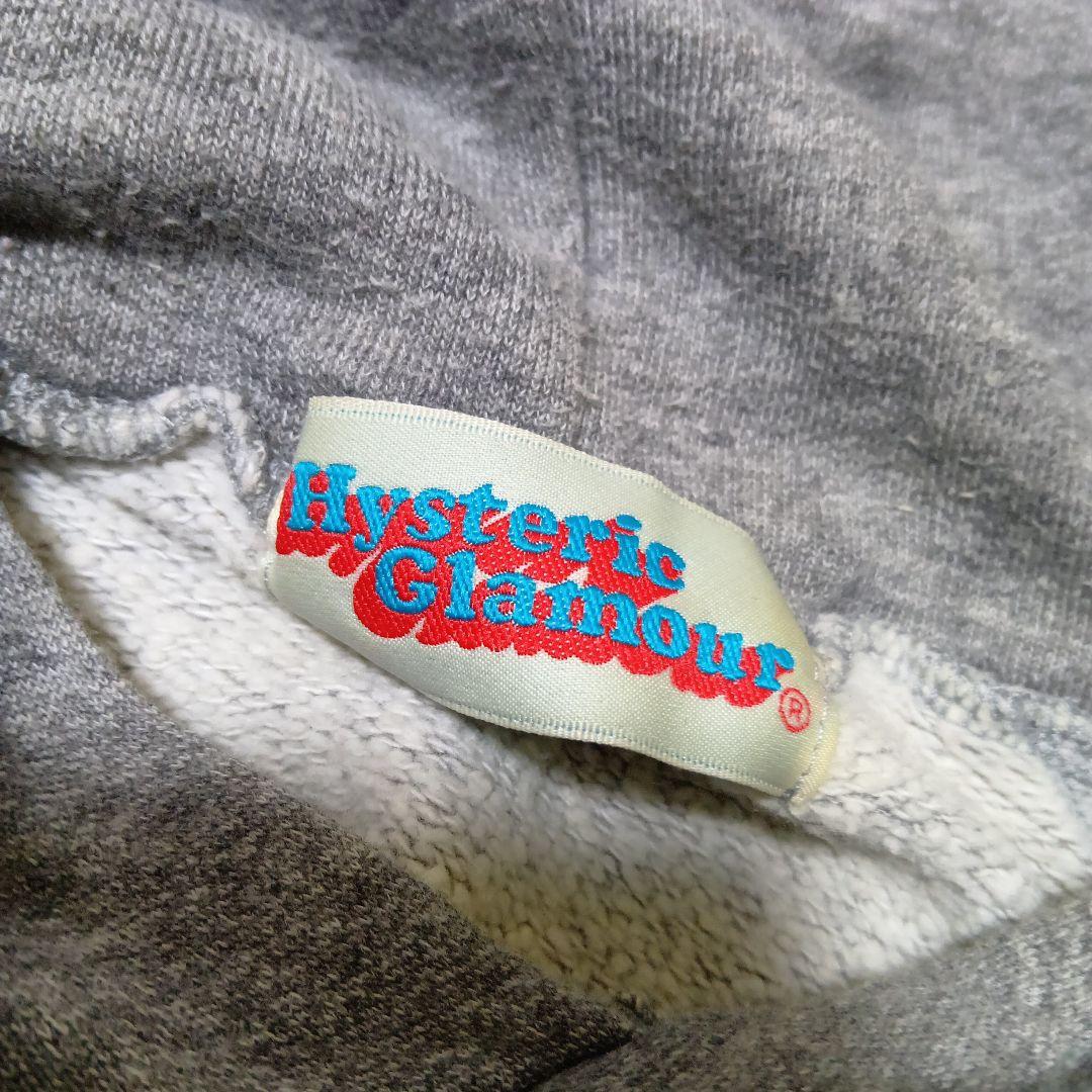 HYSTERIC GLAMOUR★ヒステリックグラマー★灰★パーカー★男女兼用