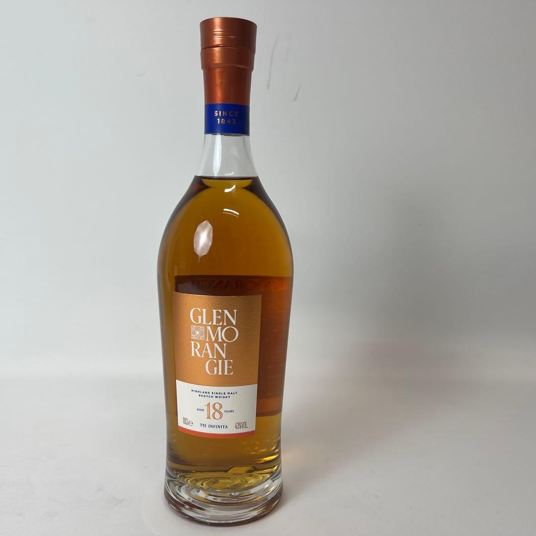 GlenMorangie 18年 シングルモルトウイスキー 700ml　箱付き