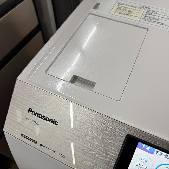 地域限定送料無料　美品 パナソニック ドラム式洗濯乾燥機 NA-VX9800L