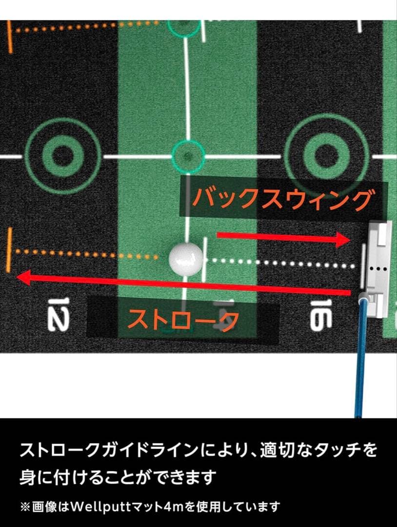WELLPUTT ウェルパット 3m練習用パターマット