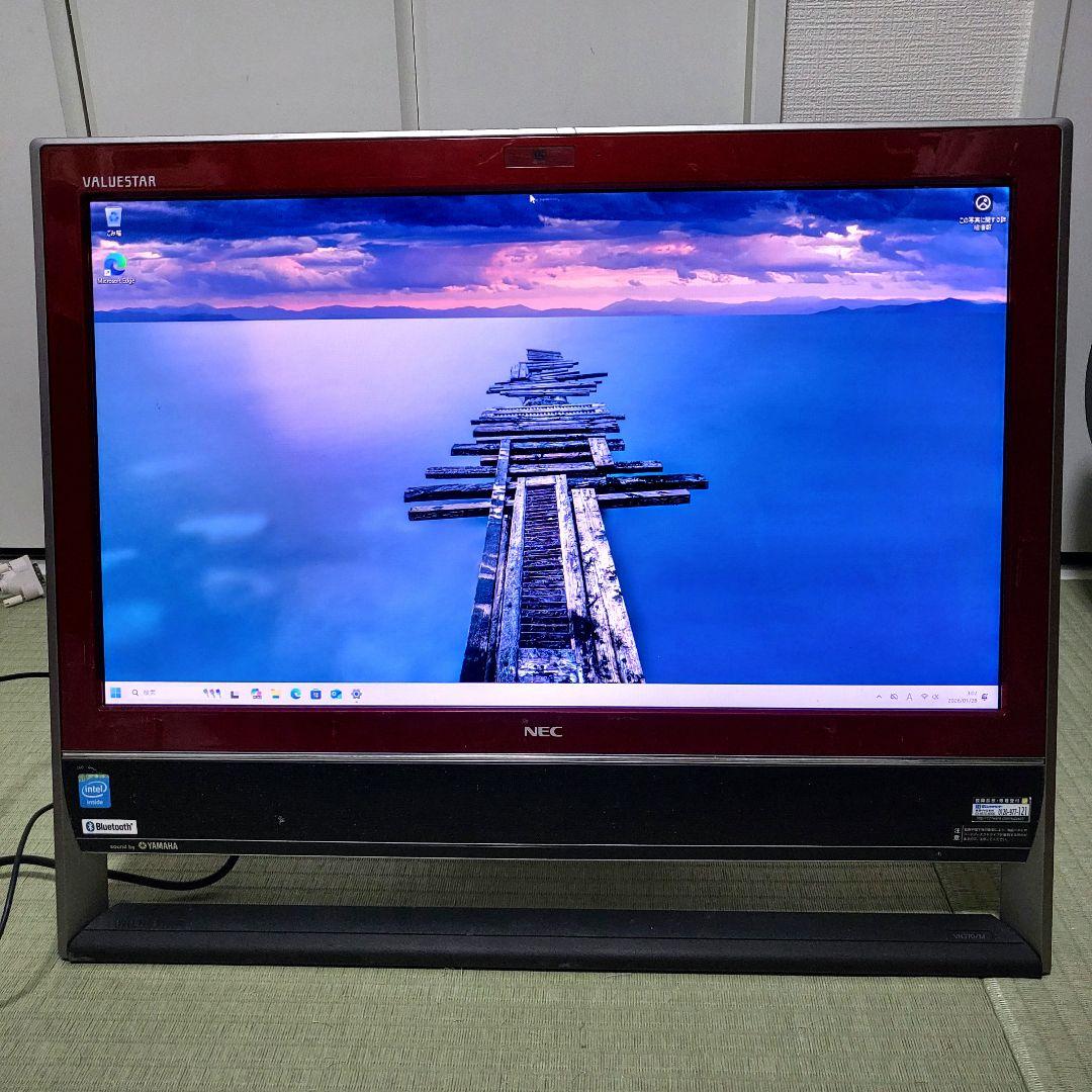 NEC一体型PC Win11Pro Office2024 i7 SSD512GB