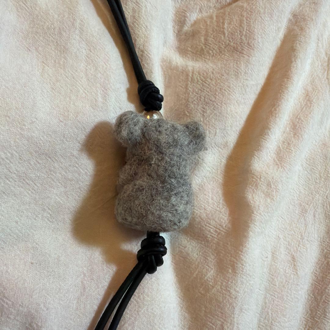 LOEWE コアラチャーム グレー