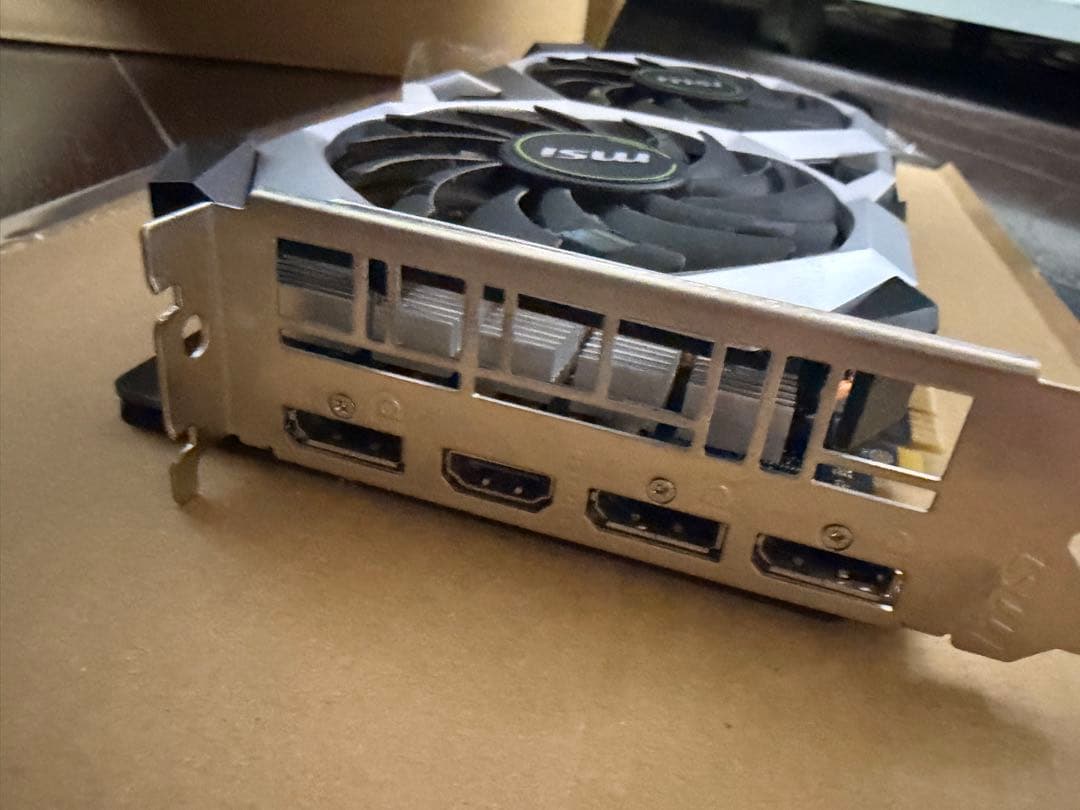 msi gtx1660super 箱無し