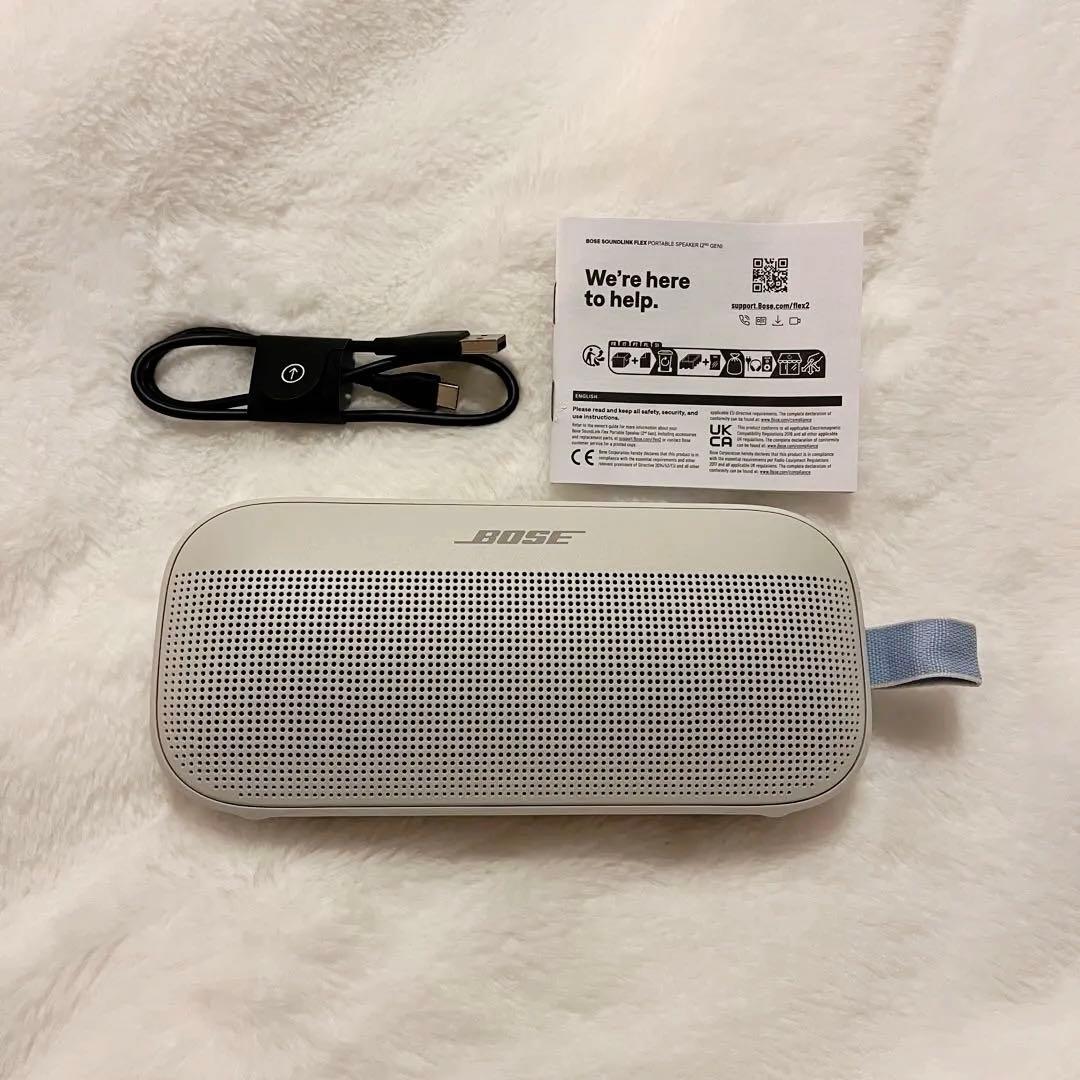 Bose SoundLink Flex スピーカー 第2世代 フォググレー