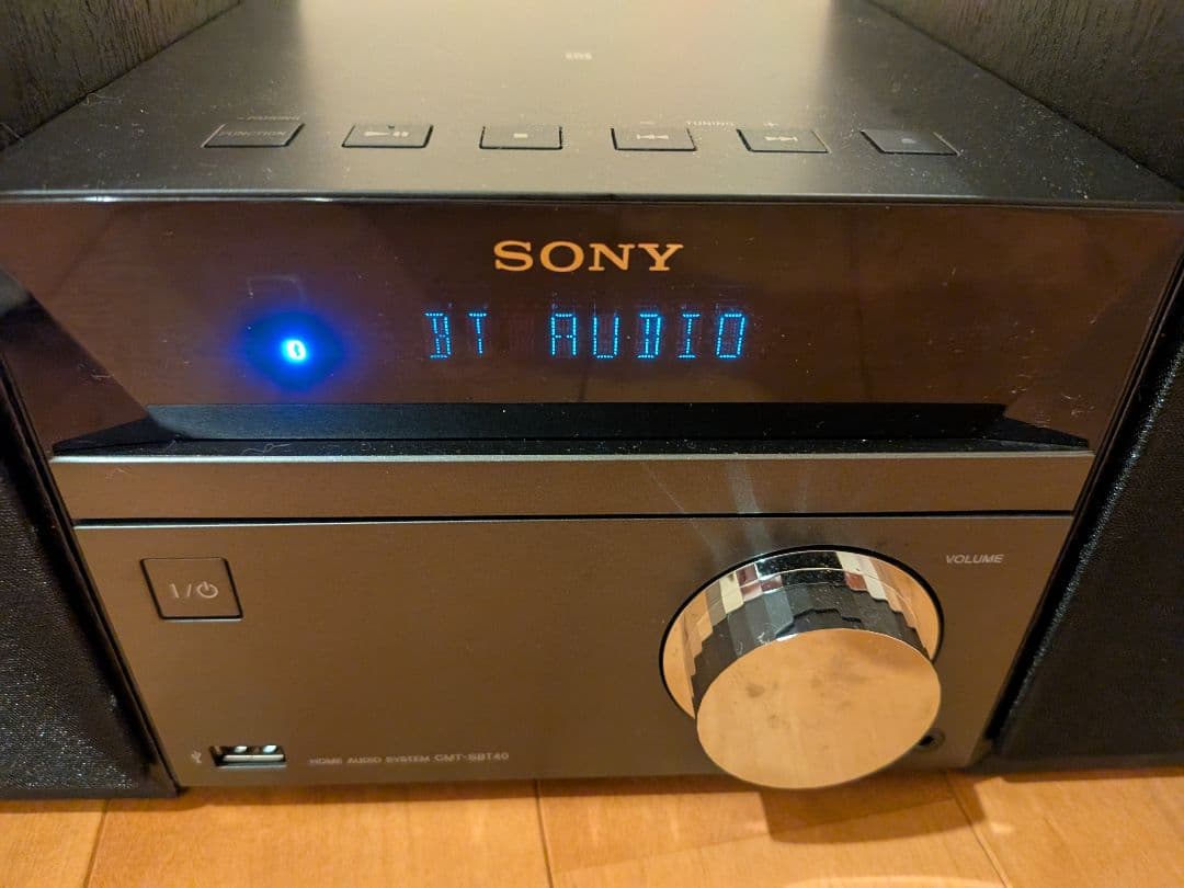 2022年式 SONY ソニー ミニコンポ システムコンポ CMT-SBT40