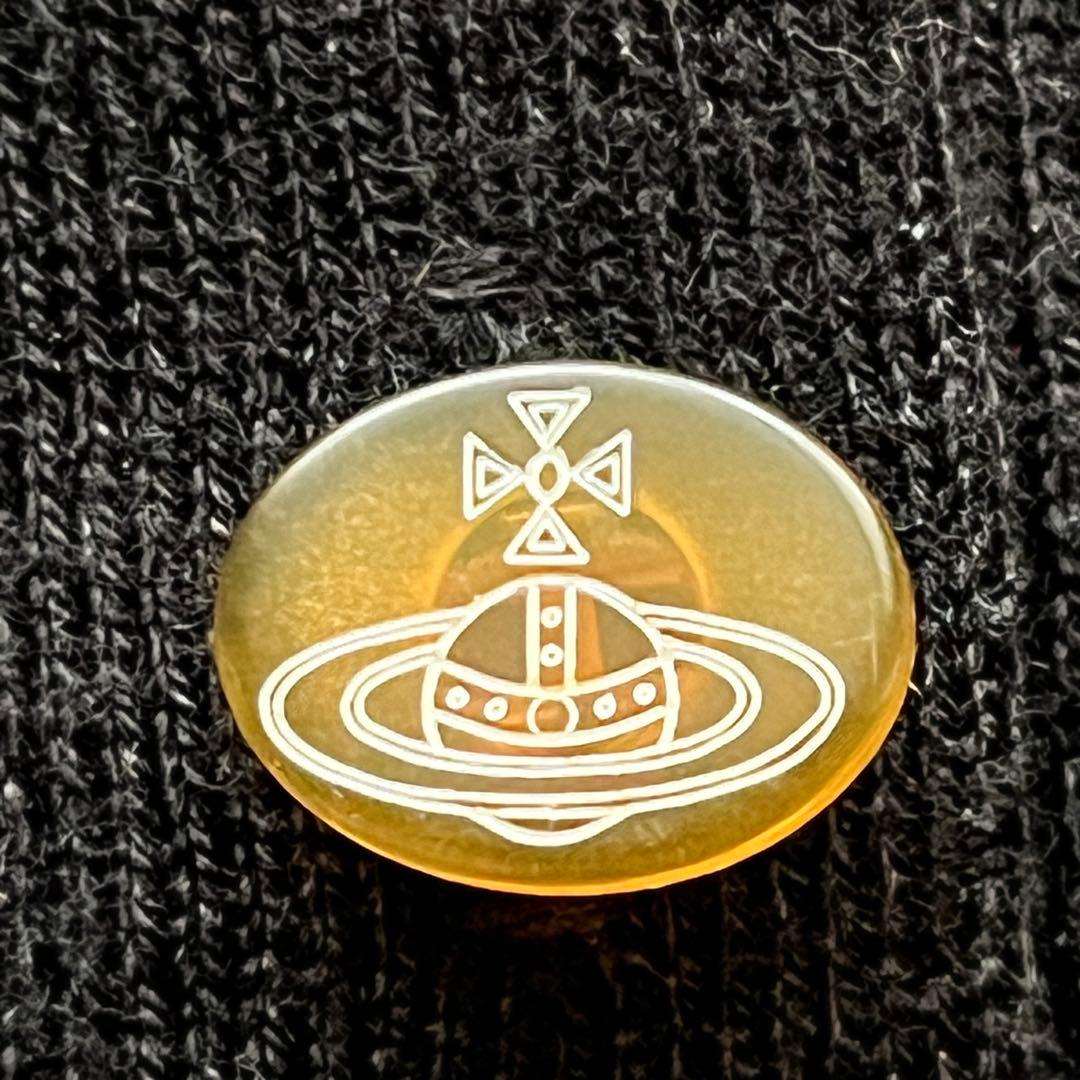 ヴィヴィアンウエストウッド ロングニットカーディガン オーブ ストーン ロゴ