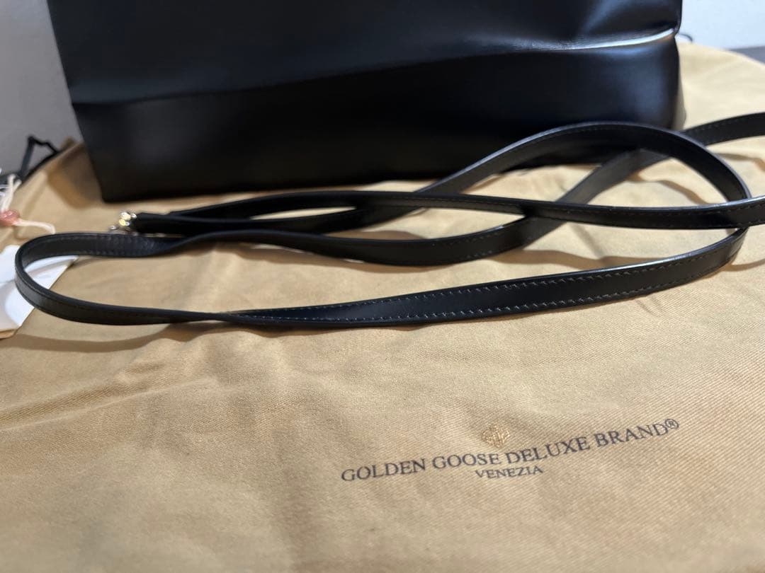 未使用近　ゴールデングース　本革　リュック　ショルダー　ビジネス　カジュアル