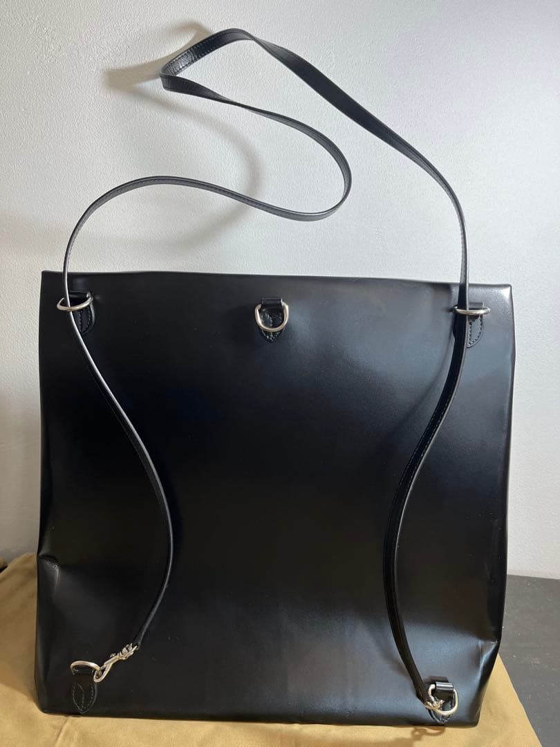 未使用近　ゴールデングース　本革　リュック　ショルダー　ビジネス　カジュアル