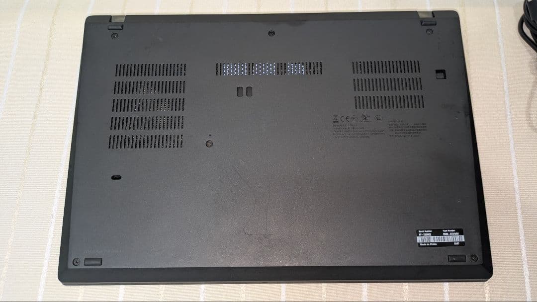 Windowsノート本体 ThinkPadT14Gen1Ryzen7Pro 16GB 1TB Win11P