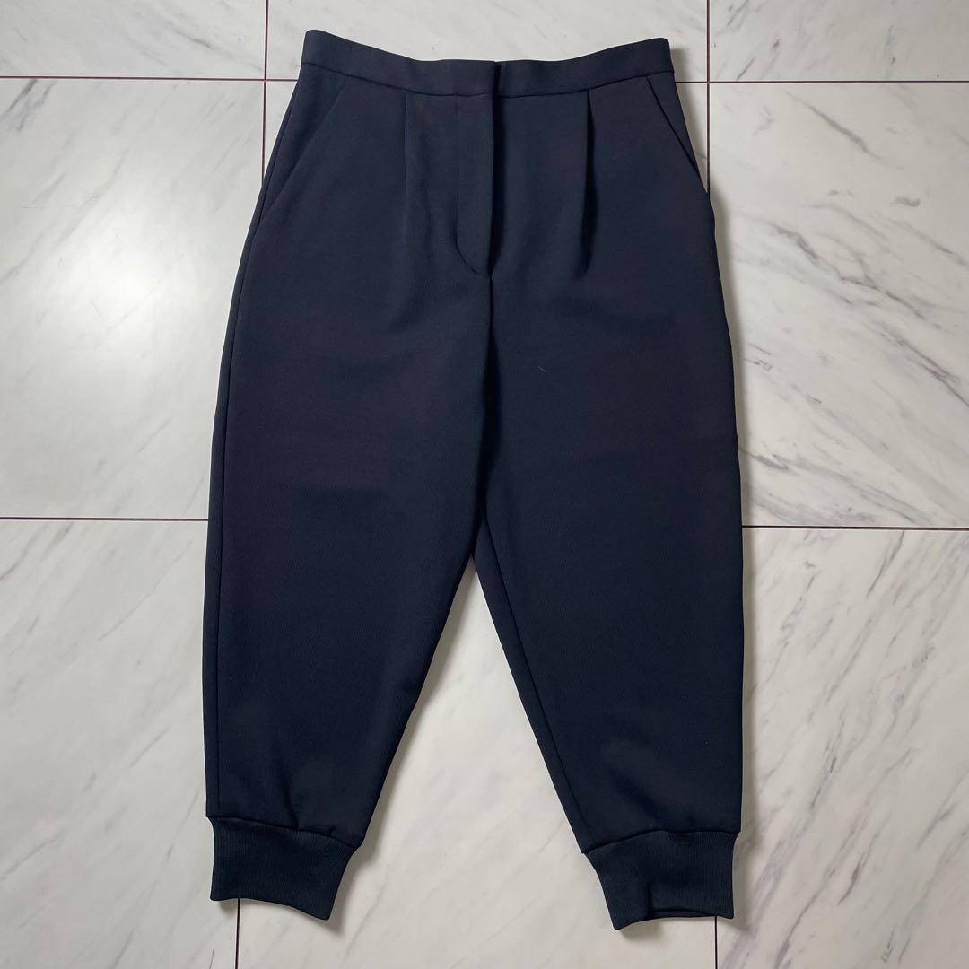 美品 Maison Margiela ① サルエルジョガー ストレッチ 紺 42