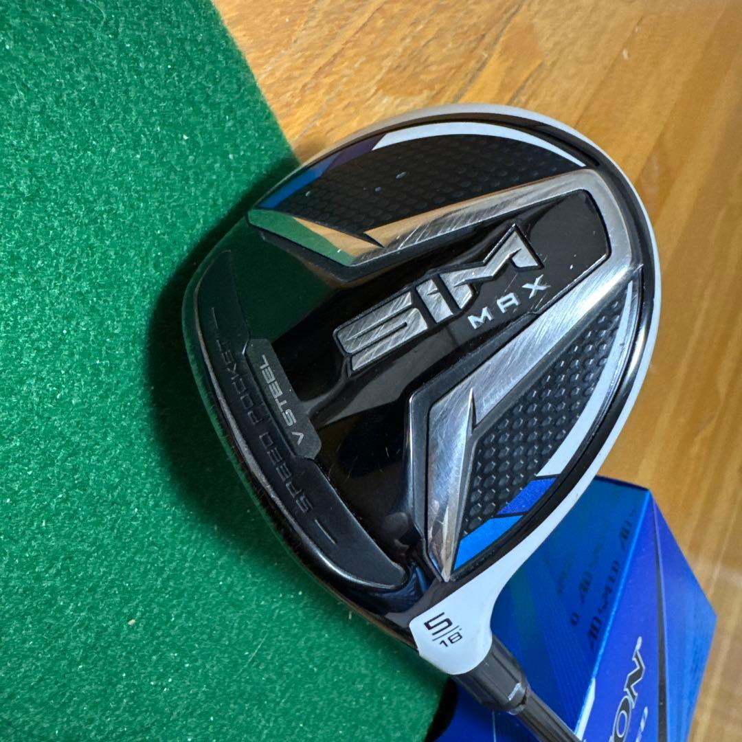 TaylorMade SIM MAX 5W ベンタスブラック6X レフティ