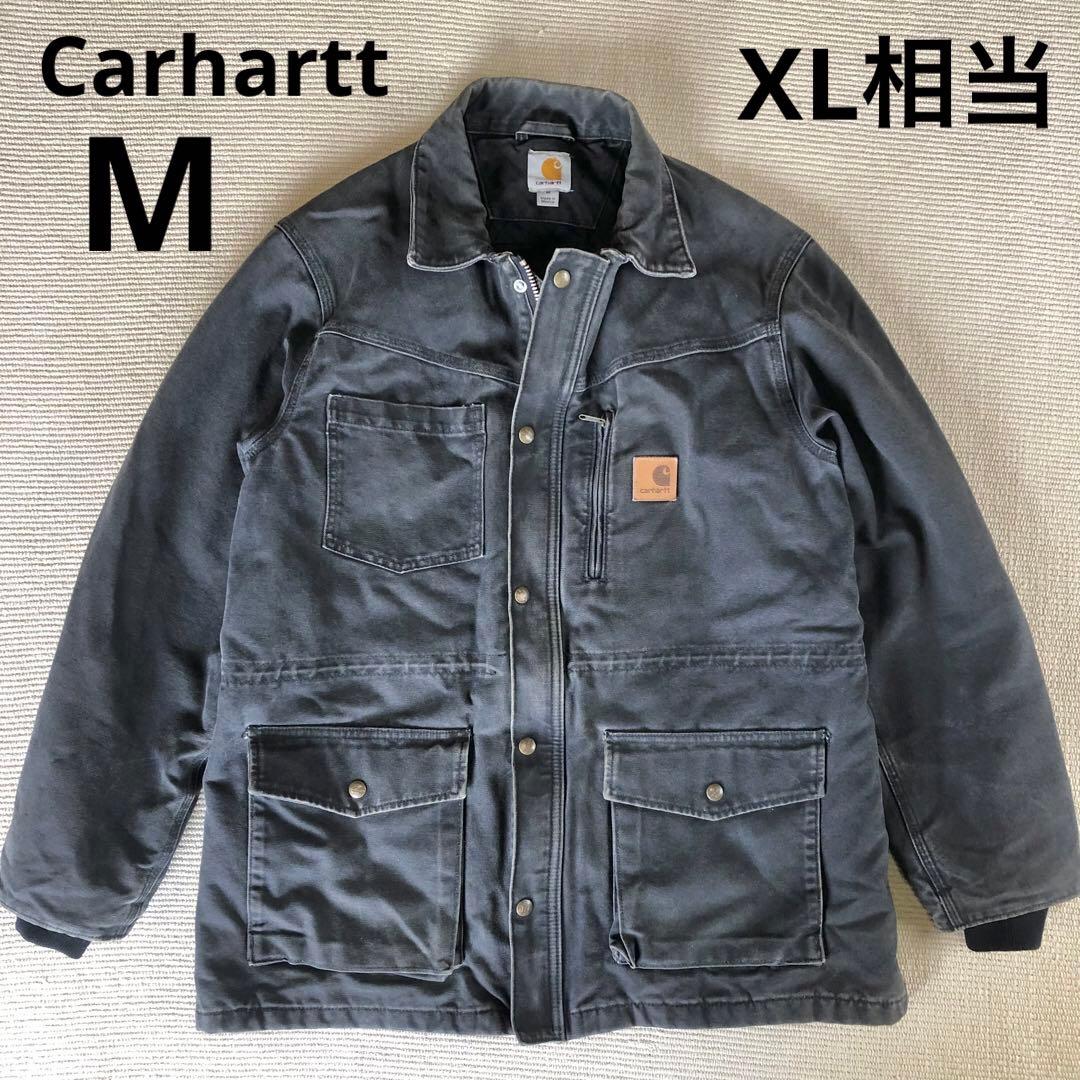 カーハート ランチャーコート ダック カバーオール トラディショナルジャケットM