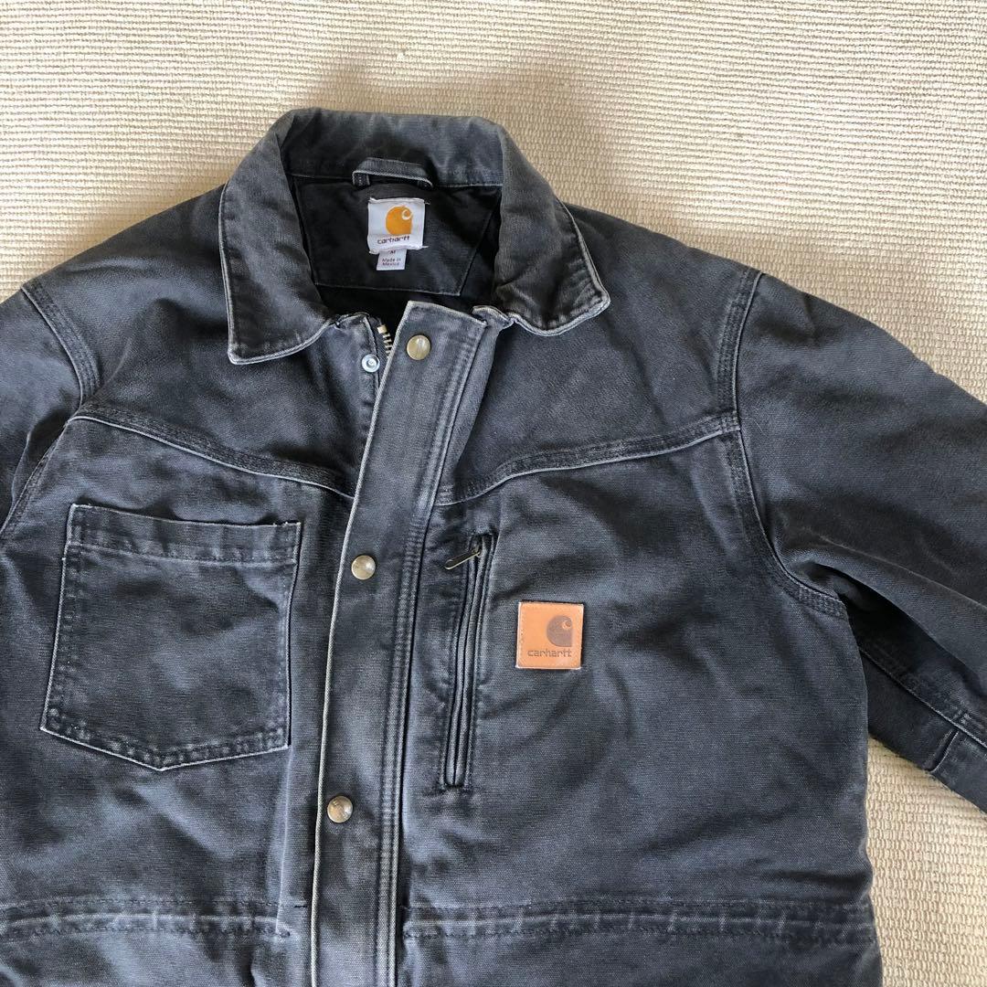 カーハート ランチャーコート ダック カバーオール トラディショナルジャケットM