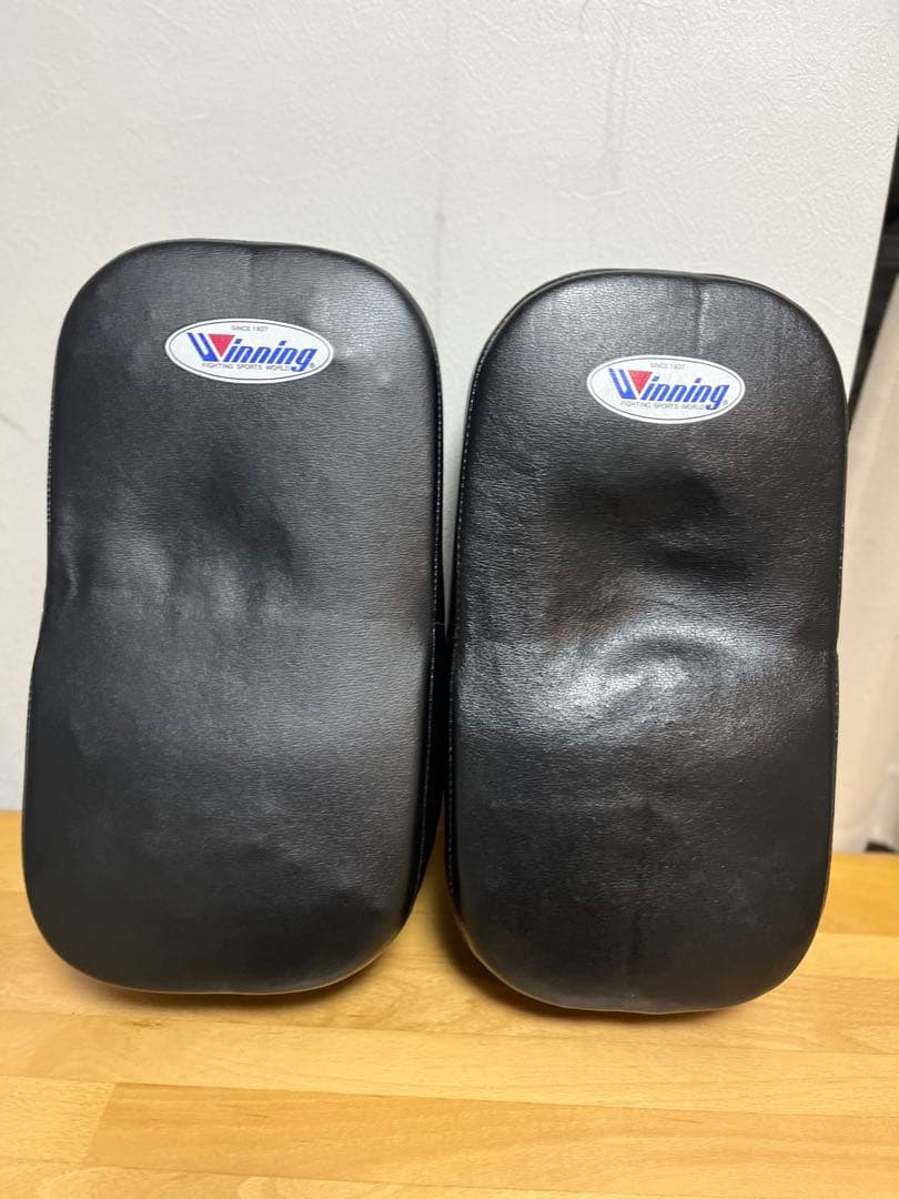 Winning キックミット 黒 2個セット