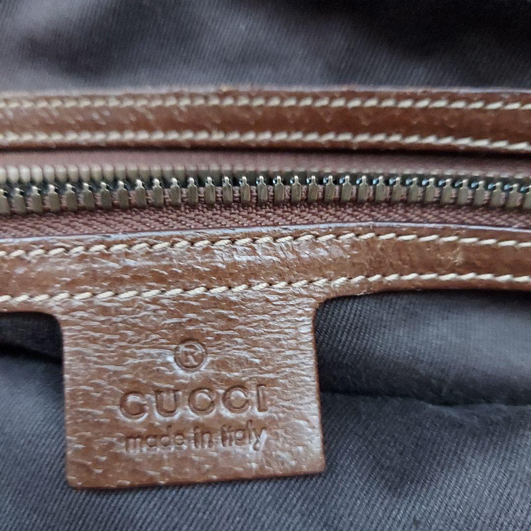 GUCCI GGキャンバス ビジネスバッグ