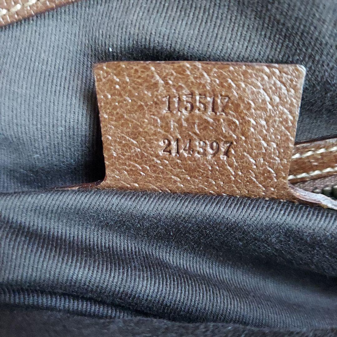 GUCCI GGキャンバス ビジネスバッグ