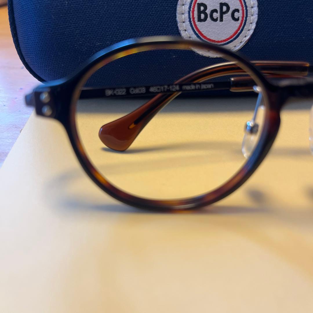 BcPc BK-022 ブラウンフレーム メガネ