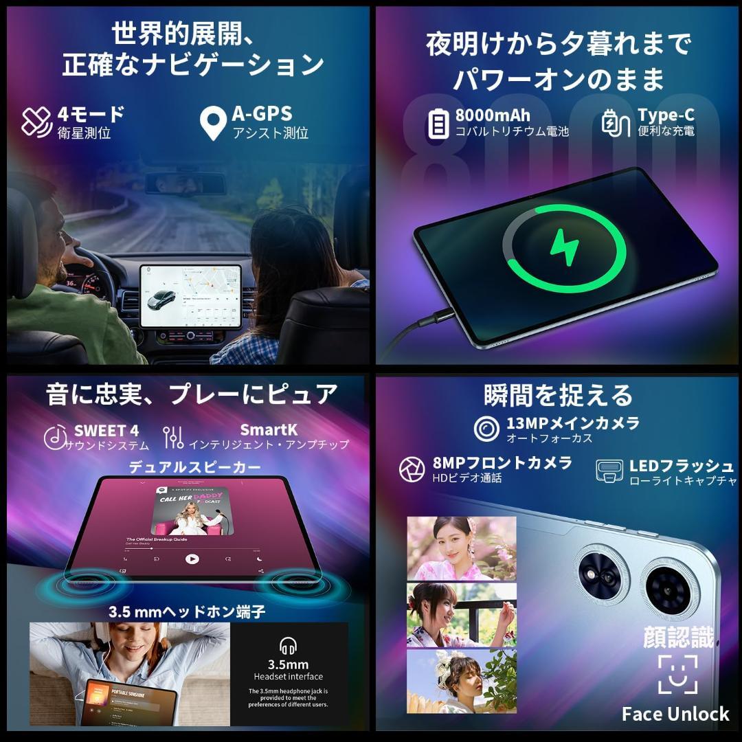 【新品未使用】T60 Plus 12インチタブレット 16GB+128GB