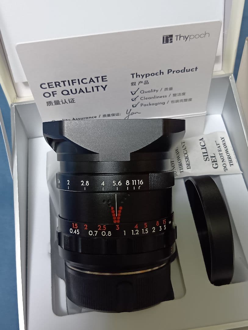 本日限定価格！　Thypoch simera 50mm f1.4 Mマウント